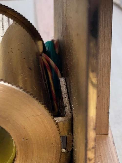 GERMAN MADE CARDINAL ELECTRONIC MYSTERY IMPULSE GLASS DOME ANNIVERSARY MANTEL CLOCK