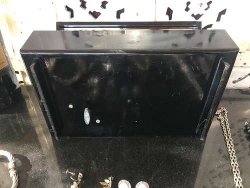 A Lot Of Black & Silver Metal Fashion Jewelry Pieces in A Lovely Vintage Vinyl Windup Ballerina Box