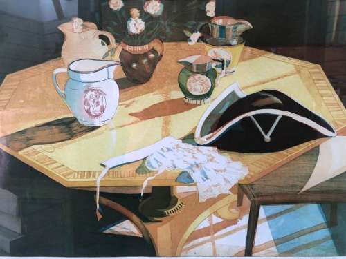 INVESTMENT ART !!! GLYNN BOYD HARTE (UK 1948 - 2003) LIMITED EDITION LOW NUMBERED 6/75 LITHOGRAPH