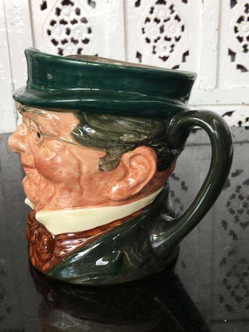Royal Doulton "Mr Pickwick" Large Porcelain Toby Jug c1928-1932