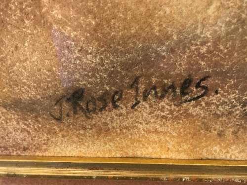 INVESTMENT ART !! JOY ROSE-INNES (SA 1939 -) BEAUTIFUL FRAMED STILL LIFE OF FLOWERS - PASTEL