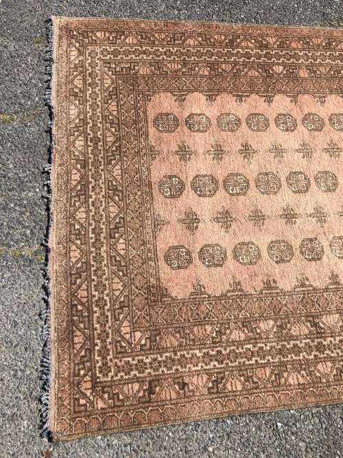 WOW !!! STUNNING PURE WOOL HAND KNOTTED CLASSIC IRANIAN TURKOMAN PERSIAN CARPET 1500 X 1970mm