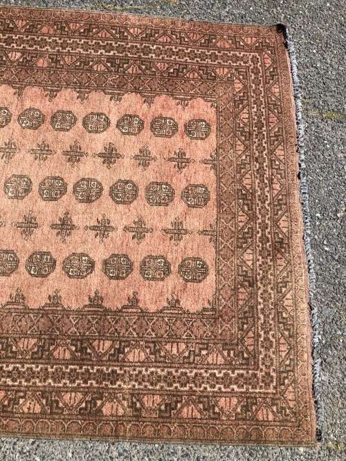 WOW !!! STUNNING PURE WOOL HAND KNOTTED CLASSIC IRANIAN TURKOMAN PERSIAN CARPET 1500 X 1970mm