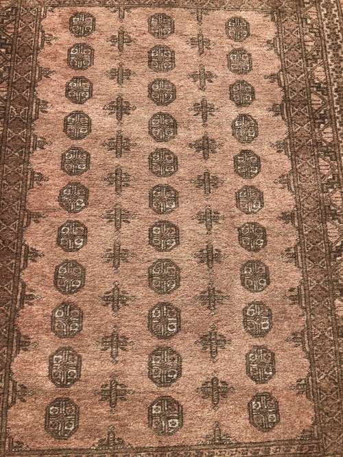 WOW !!! STUNNING PURE WOOL HAND KNOTTED CLASSIC IRANIAN TURKOMAN PERSIAN CARPET 1500 X 1970mm