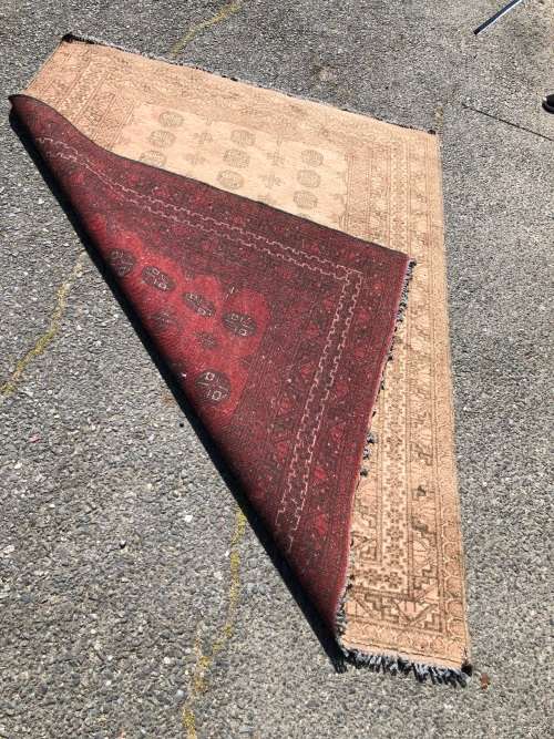 WOW !!! STUNNING PURE WOOL HAND KNOTTED CLASSIC IRANIAN TURKOMAN PERSIAN CARPET 1500 X 1970mm