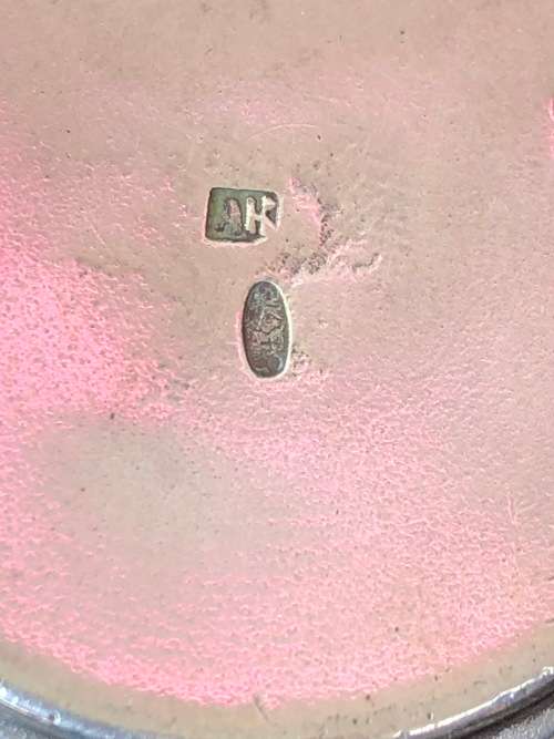 WOW !!! RUSSIAN HALLMARKED SILVER KIDDUSH CUP - MOSCOW MARKING (1846) AND AK STAMPED GOLDSMITH