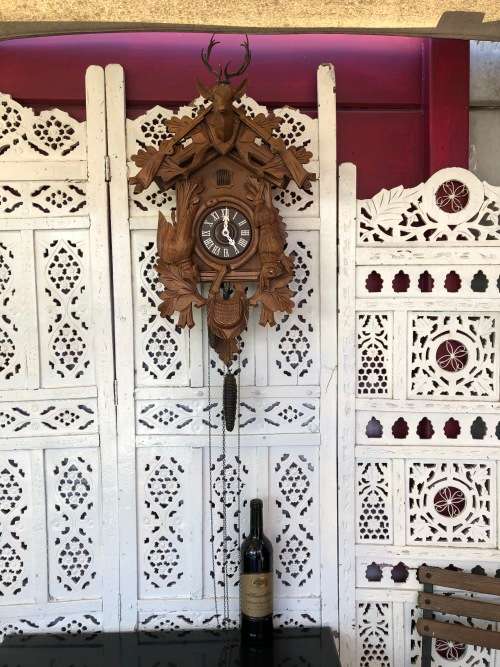 HUGE GERMAN REGULA HUNTING THEME CUCKOO CLOCK - COMPLETE - WORKING