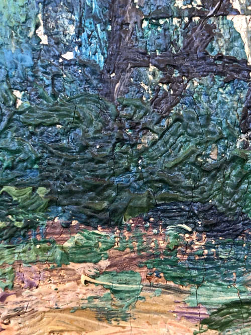 INVESTMENT ART !!! JAN PONSTUN (DUTCH) FANTASTIC FRAMED OIL ON CANVAS PAINTING - DATED 1913