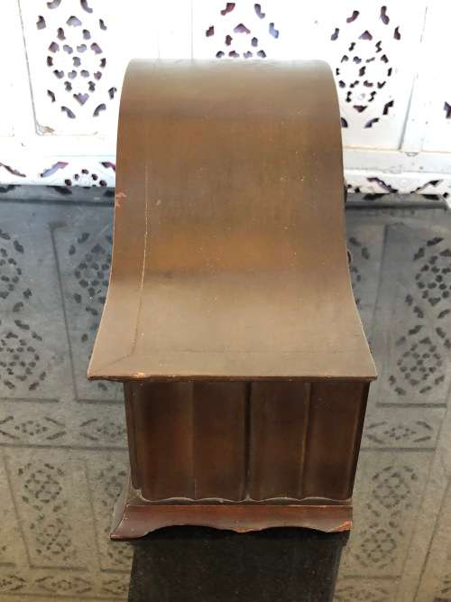 WOW !!! CLASSIC JUNGHAN`S BALL AND CLAW STYLED MANTLE CLOCK - NO KEY - WORKING