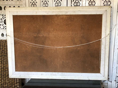 INVESTMENT ART !!!! ROLAND C. ROELOFSZ (SA) HUGE FRAMED OIL ON BOARD LANDSCAPE PAINTING