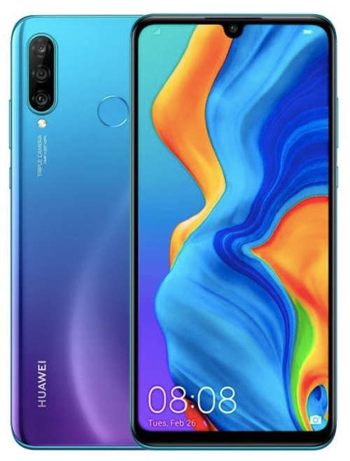 HUAWEI P30 LITE DUAL SIM - IN THE BOX - COMES WITH THE CHARGER AND CABLE - SIM KEY AND A COVER