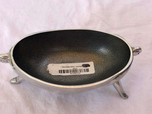 CARROL BOYES (1954 - 2019) FUNCTIONAL ART - ORIGINAL - OVAL LOAD PATTERN SMALL BOWL - BRAND NEW