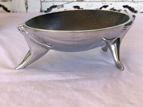 CARROL BOYES (1954 - 2019) FUNCTIONAL ART - ORIGINAL - OVAL LOAD PATTERN NUT BOWL - BRAND NEW