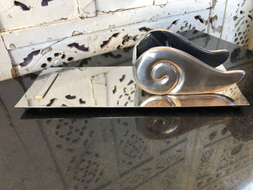 CARROL BOYES (1954 - 2019) WAVE PATTERN PAPER NOTE DISPENSER - BRAND NEW