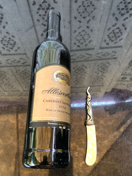 CARROL BOYES (1954 - 2019) TORCH PATTERN MINI PATE KNIFE - CLEARLY MARKED