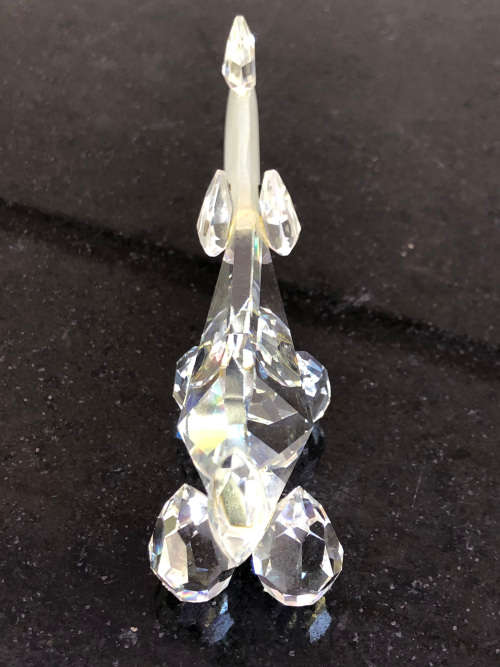 STUNNING SWAROVSKI STYLE CRYSTAL RHINOCEROS - EXQUISITE PIECE
