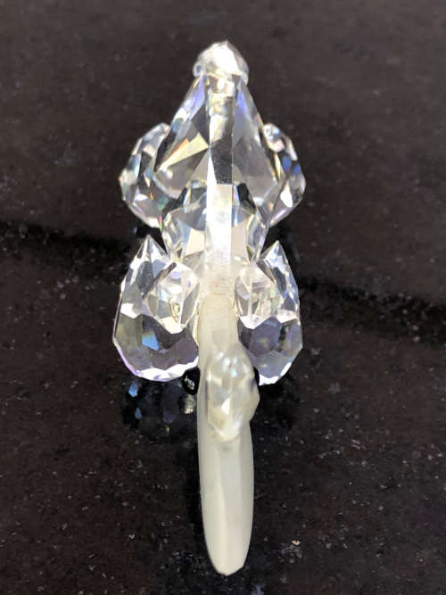 STUNNING SWAROVSKI STYLE CRYSTAL RHINOCEROS - EXQUISITE PIECE