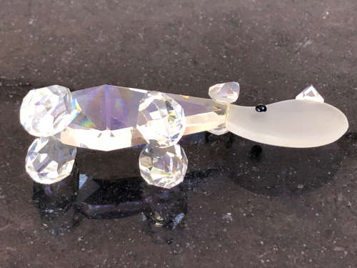 STUNNING SWAROVSKI STYLE CRYSTAL RHINOCEROS - EXQUISITE PIECE