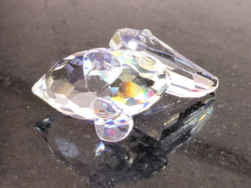 STUNNING RARE SWAROVSKI CRYSTAL  PELICAN - EXQUISITE PIECE - CLEARLY MARKED - DISCONTINUED