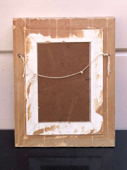 Stunning framed oil on board painting - signed and dated 1976 (in the style of Carl Büchner)