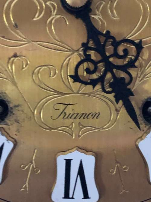Wow !!! Stunning Louis XVI style Eluxa Trianon shelf clock , hand painted , numbered and signed