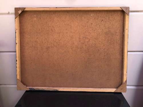 Johan de Vries (1945 - 2002)`Afrique du Sud` original painting - Fisherman - Signed - Value R3500