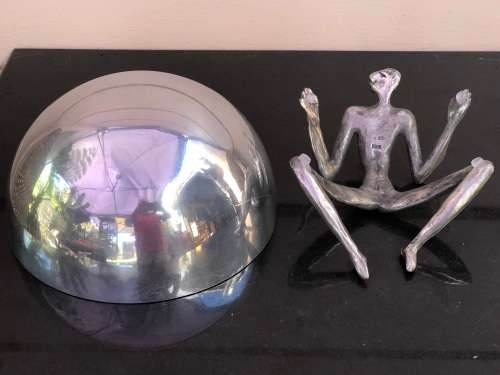 CARROL BOYES (1954 - 2019) LIMITED EDITION NUMBERED 1509 - MAN BASED SALAD BOWL - HEAVY PIECE !!!