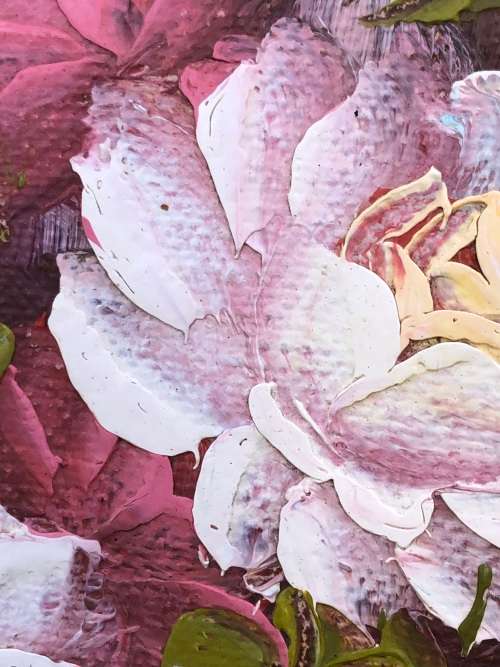 ROBERT COX (1934 - 2001) GILT FRAMED ORIGINAL OIL ON BOARD STILL LIFE OF FLOWERS