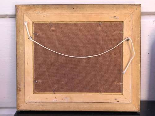 ROBERT COX (1934 - 2001) GILT FRAMED ORIGINAL OIL ON BOARD STILL LIFE OF FLOWERS