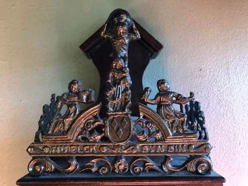 WOW !!! STUNNING LARGE DUTCH WARMINK WUBA WEIGHT DRIVEN WALL CLOCK - WORKING 100%