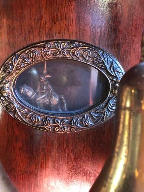 WOW !!! STUNNING LARGE DUTCH WARMINK WUBA WEIGHT DRIVEN WALL CLOCK - WORKING 100%