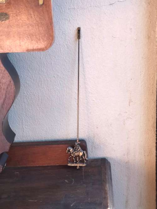 WOW !!! STUNNING LARGE DUTCH WARMINK WUBA WEIGHT DRIVEN WALL CLOCK - WORKING 100%