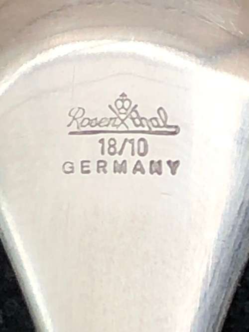 Rosenthal Germany Studio Line CUPOLA Espresso-Sammeltasse Duo No 2 with T-spoon by Barbara Brenner