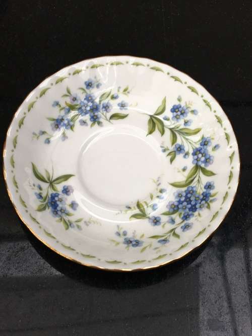 Royal Albert `Forget Me Not` Saucer  c1970   mint condition