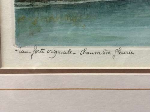 WOW !!! FANTASTIC FRAMED WATERCOLOUR PAINTING SIGNED LEGAY AND TITLED