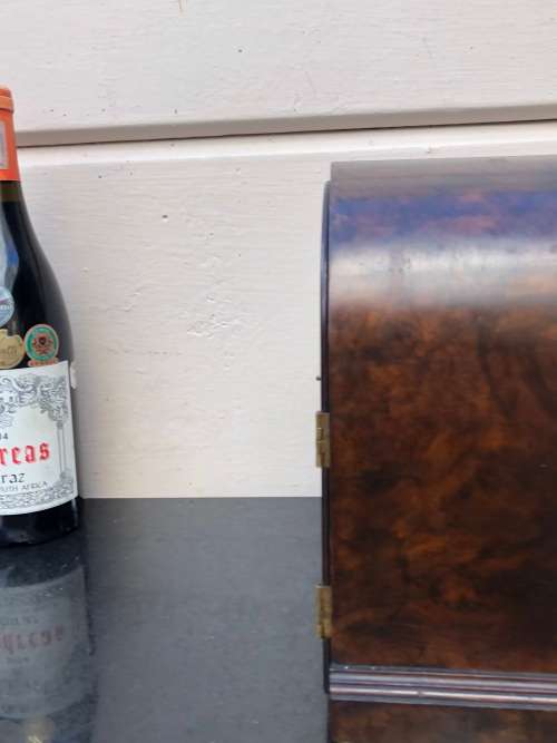 WOW !!! RARE DENT OF LONDON WALNUT CASED WESTMINSTER CHIMING BRACKET CLOCK - WORKS 100%