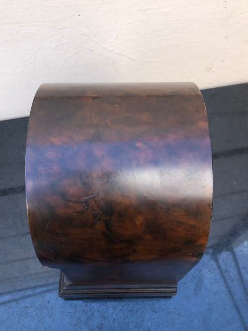 WOW !!! RARE DENT OF LONDON WALNUT CASED WESTMINSTER CHIMING BRACKET CLOCK - WORKS 100%