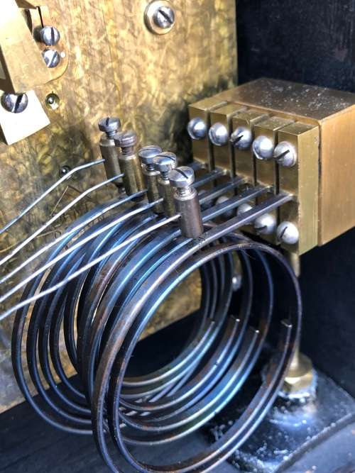 WOW !!! RARE DENT OF LONDON WALNUT CASED WESTMINSTER CHIMING BRACKET CLOCK - WORKS 100%