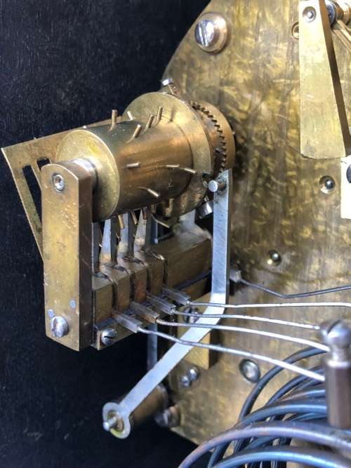 WOW !!! RARE DENT OF LONDON WALNUT CASED WESTMINSTER CHIMING BRACKET CLOCK - WORKS 100%