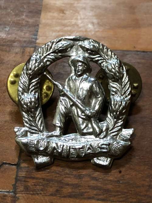 SADF !!! UNITAS SOUTH AFRICAN INFANTRY BERET BADGE