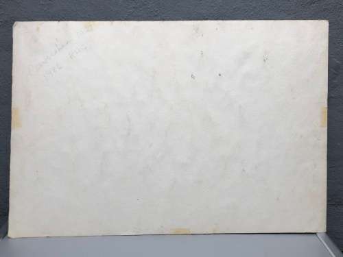 GERALDINE GULSTON (SA 20th CENTURY) UNFRAMED WATERCOLOUR PAINTING`CAVERSHAM MILL` DATED 1986