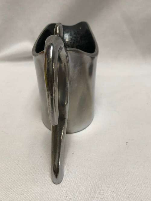 CARROL BOYES (1954 - 2019) ORIGINAL MAN PATTERN OVAL MILK JUG - STUNNING FUNCTIONAL ART !!!