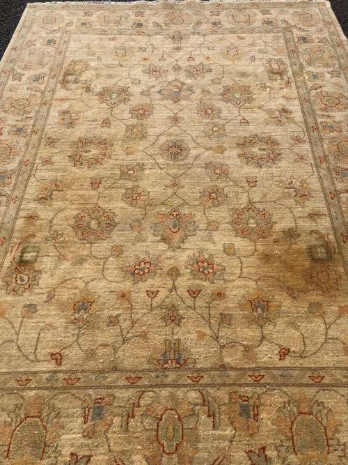 Lovely pure wool hand knotted Ziegler Chobi Persian carpet , recently washed  2360 X 1730mm