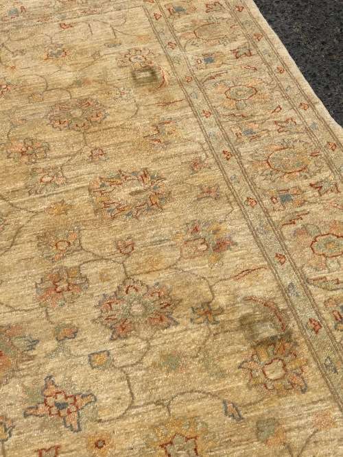 Lovely pure wool hand knotted Ziegler Chobi Persian carpet , recently washed  2360 X 1730mm