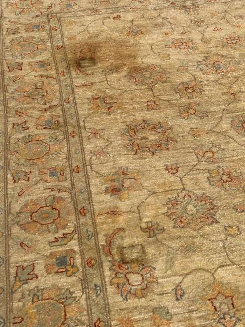 Lovely pure wool hand knotted Ziegler Chobi Persian carpet , recently washed  2360 X 1730mm