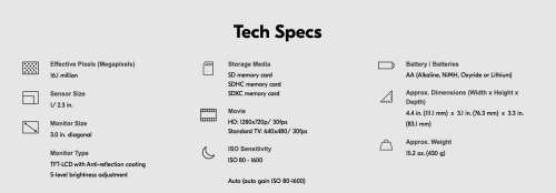 NIKON COOLPIX L810 COMPACT DIGITAL CAMERA 16.1mp - COMES WITH A CAMERA BAG - WORKING 100%