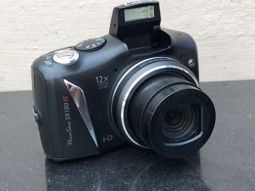 CANON POWERSHOT SX 130IS 12.1mp DIGITAL CAMERA - 100% WORKING ORDER