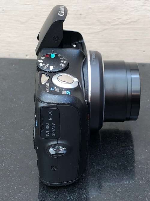 CANON POWERSHOT SX 130IS 12.1mp DIGITAL CAMERA - 100% WORKING ORDER