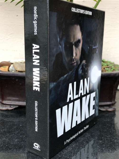 ALAN WAKE - COLLECTOR`S EDITION BOX SET - PC DVD-ROM - LIKE NEW
