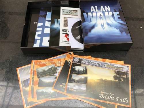 ALAN WAKE - COLLECTOR`S EDITION BOX SET - PC DVD-ROM - LIKE NEW